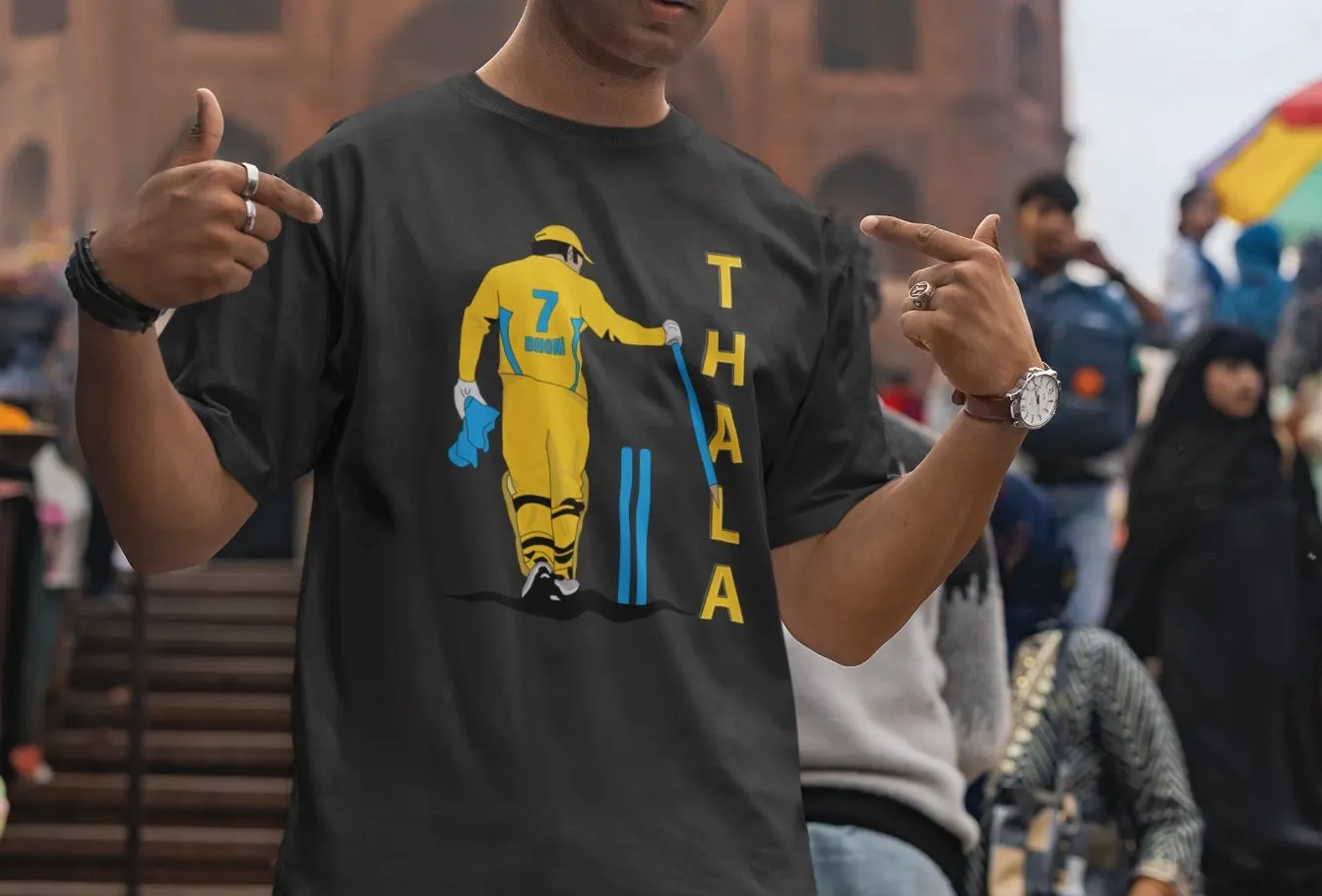 Thala M.S Dhoni Oversized T-Shirt