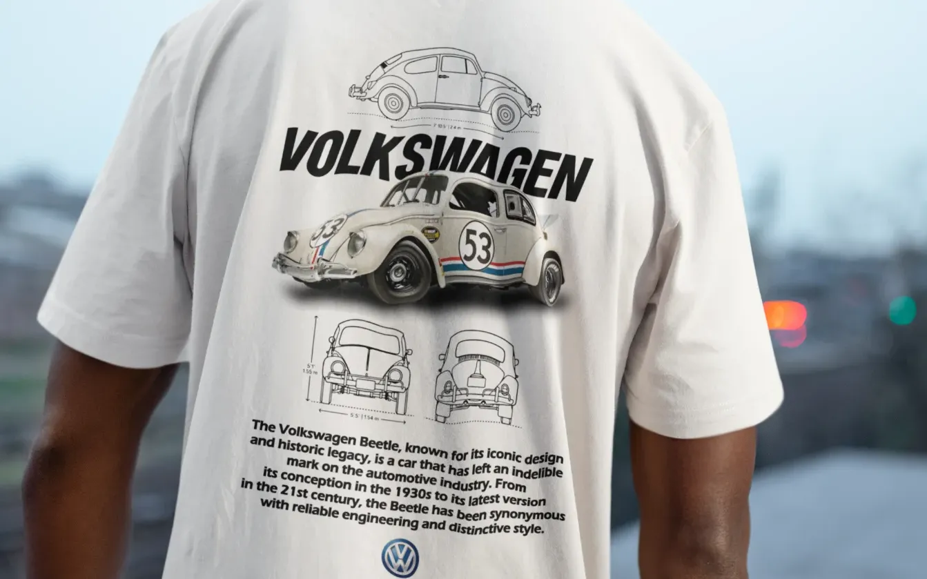 Volkswagen Beetle Oversized T-Shirt