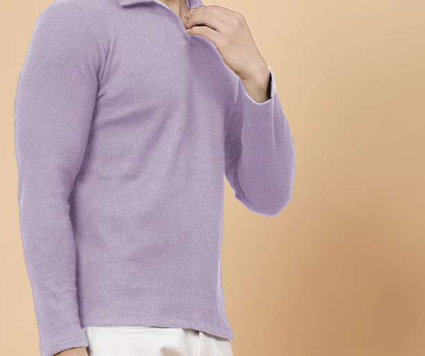 Waffle Classic Light Purple T-shirt