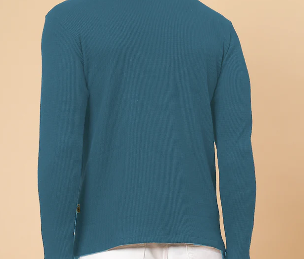 Waffle Classic Teal T-shirt