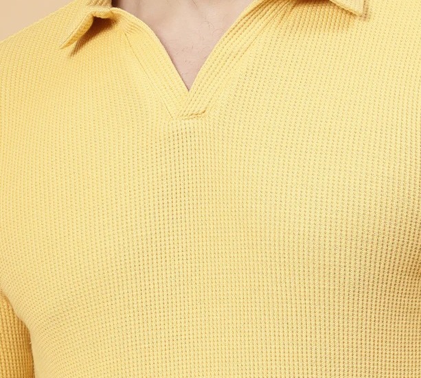 Waffle Classic Yellow T-shirt