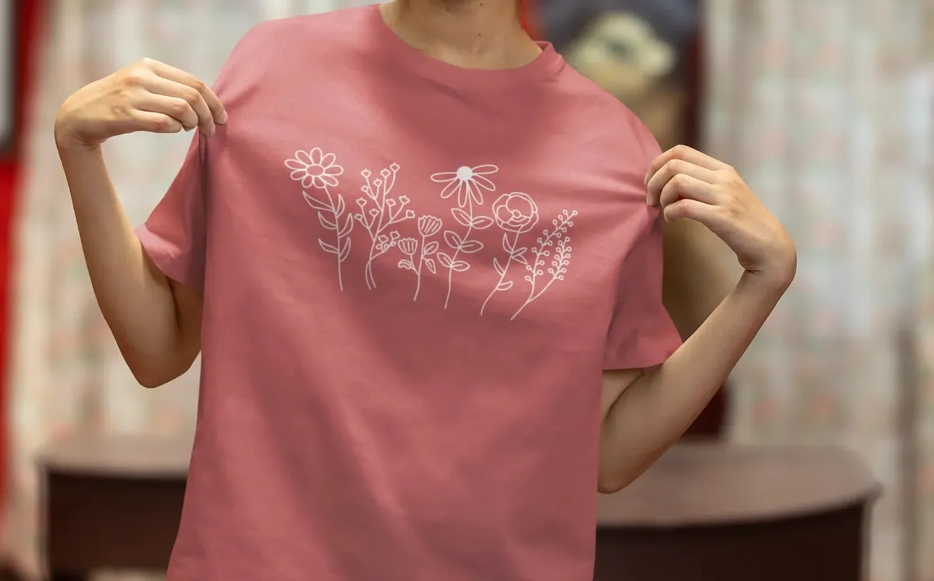 Wild Flowers Oversized T-Shirt